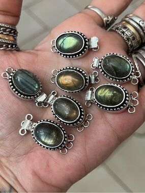 Labradorite maille bracelets 2